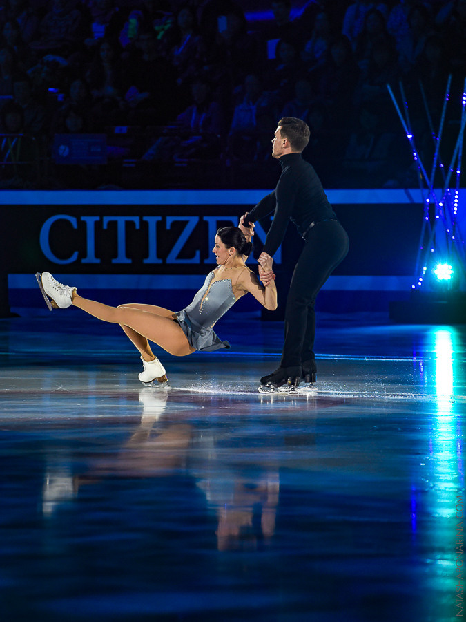 Charlene Guignard - Marco Fabbri Gala WCH 2018. Russian figure skating photographer from Saint-Petersburg