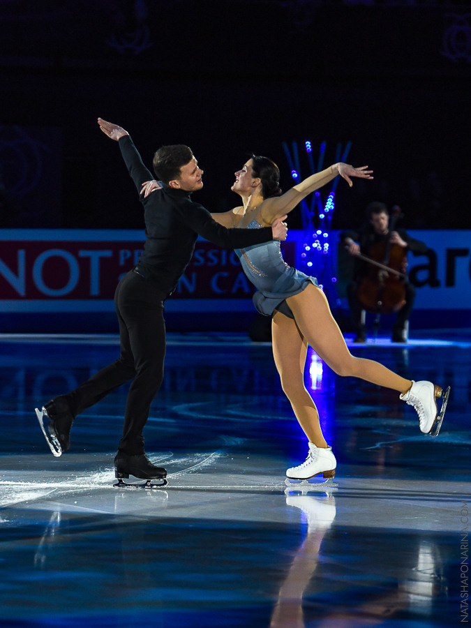 Charlene Guignard - Marco Fabbri Gala WCH 2018. Russian figure skating photographer from Saint-Petersburg