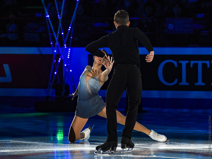 Charlene Guignard - Marco Fabbri Gala WCH 2018. Russian figure skating photographer from Saint-Petersburg