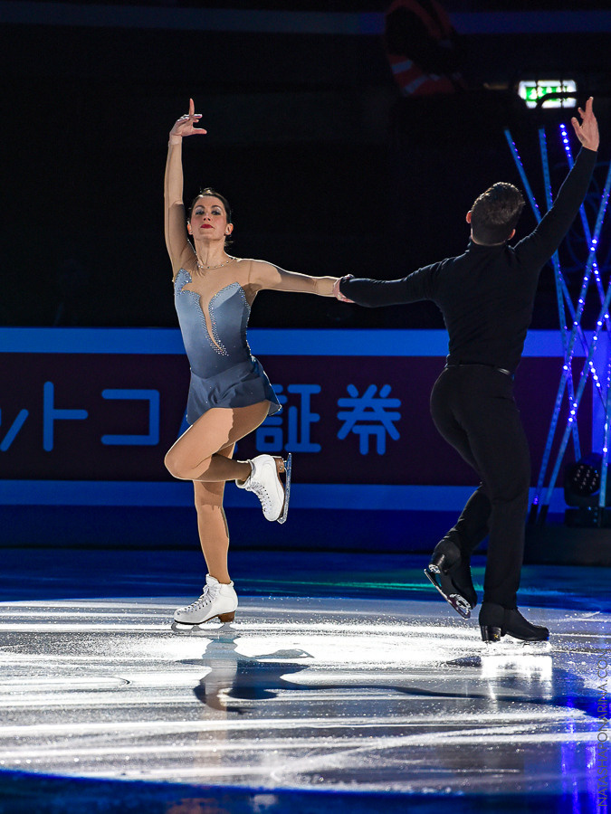 Charlene Guignard - Marco Fabbri Gala WCH 2018. Russian figure skating photographer from Saint-Petersburg