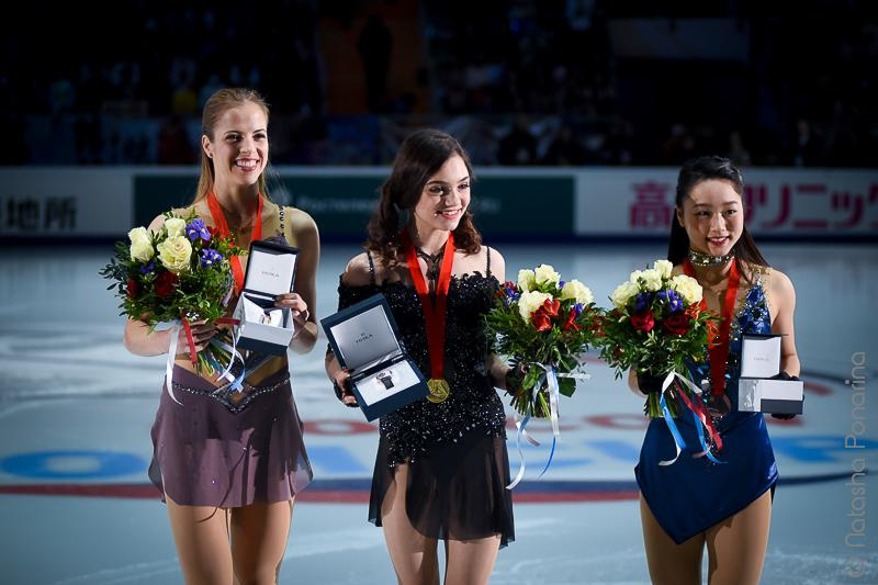 Каролина Костнер. Награждение Rostelecom cup 2017. ФК Фотограф в Санкт-Петербурге Наталья Понарина