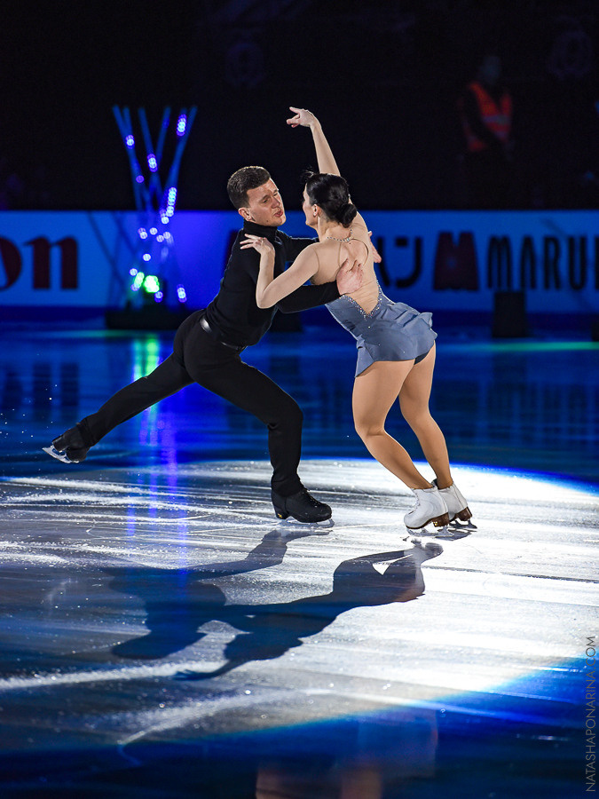 Charlene Guignard - Marco Fabbri Gala WCH 2018. Russian figure skating photographer from Saint-Petersburg