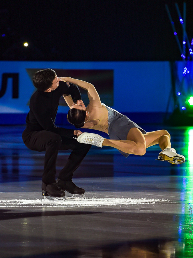 Charlene Guignard - Marco Fabbri Gala WCH 2018. Russian figure skating photographer from Saint-Petersburg