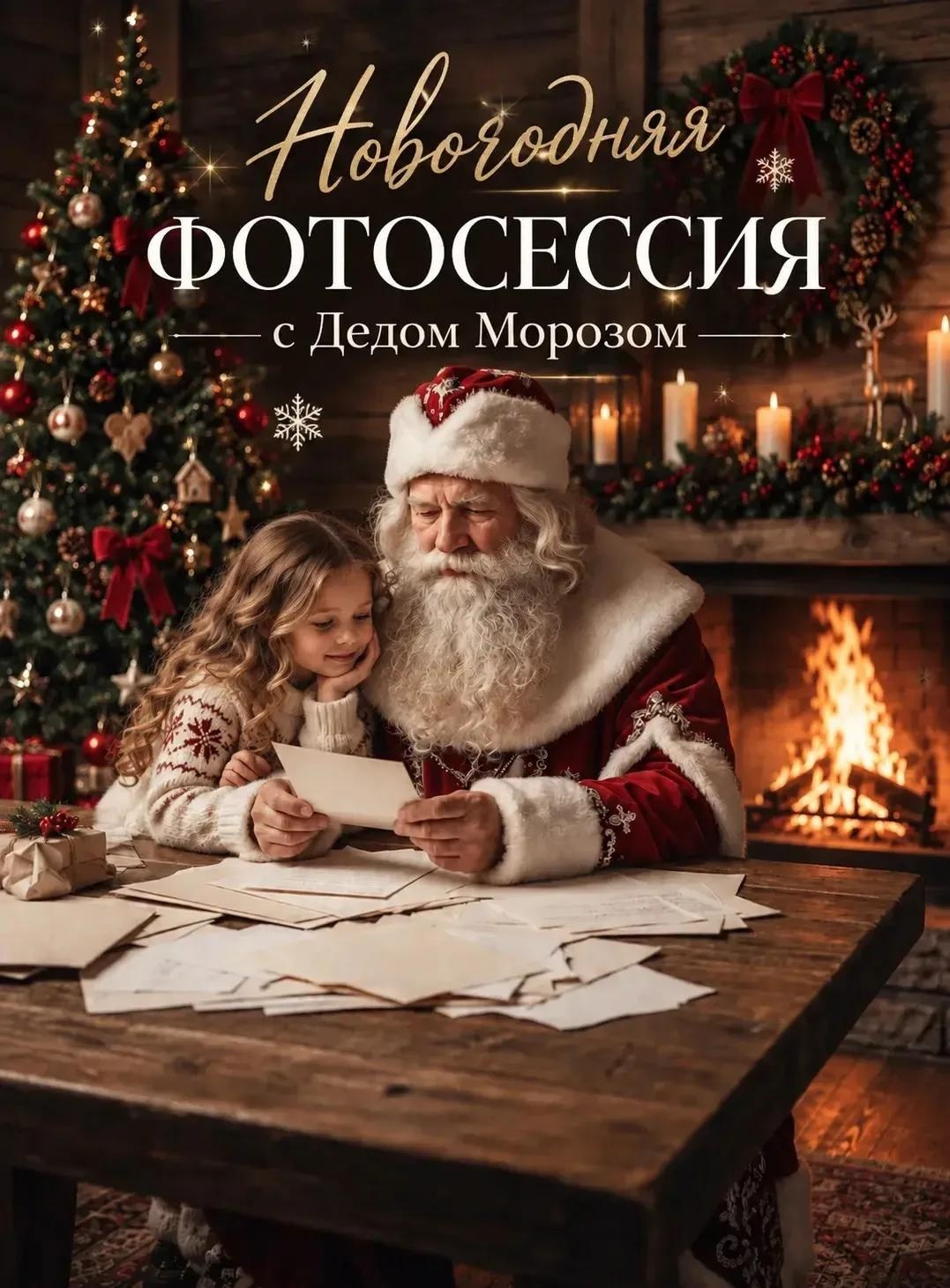 Избушка Деда Мороза. Детская и семейная фотостудия Ирины Гладких