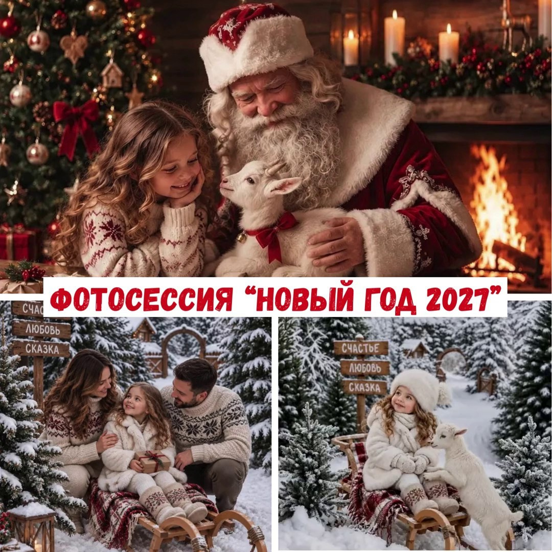 Зимняя дорога. Детская и семейная фотостудия Ирины Гладких