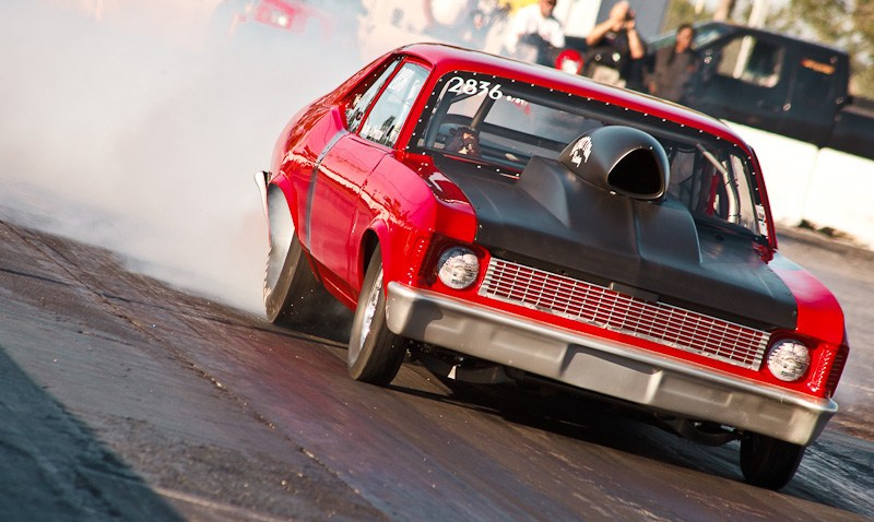 DrugRacing на автомобилях выпущенных до 1975 г. США, Флорида, 2010. Фотограф Василий Буланов