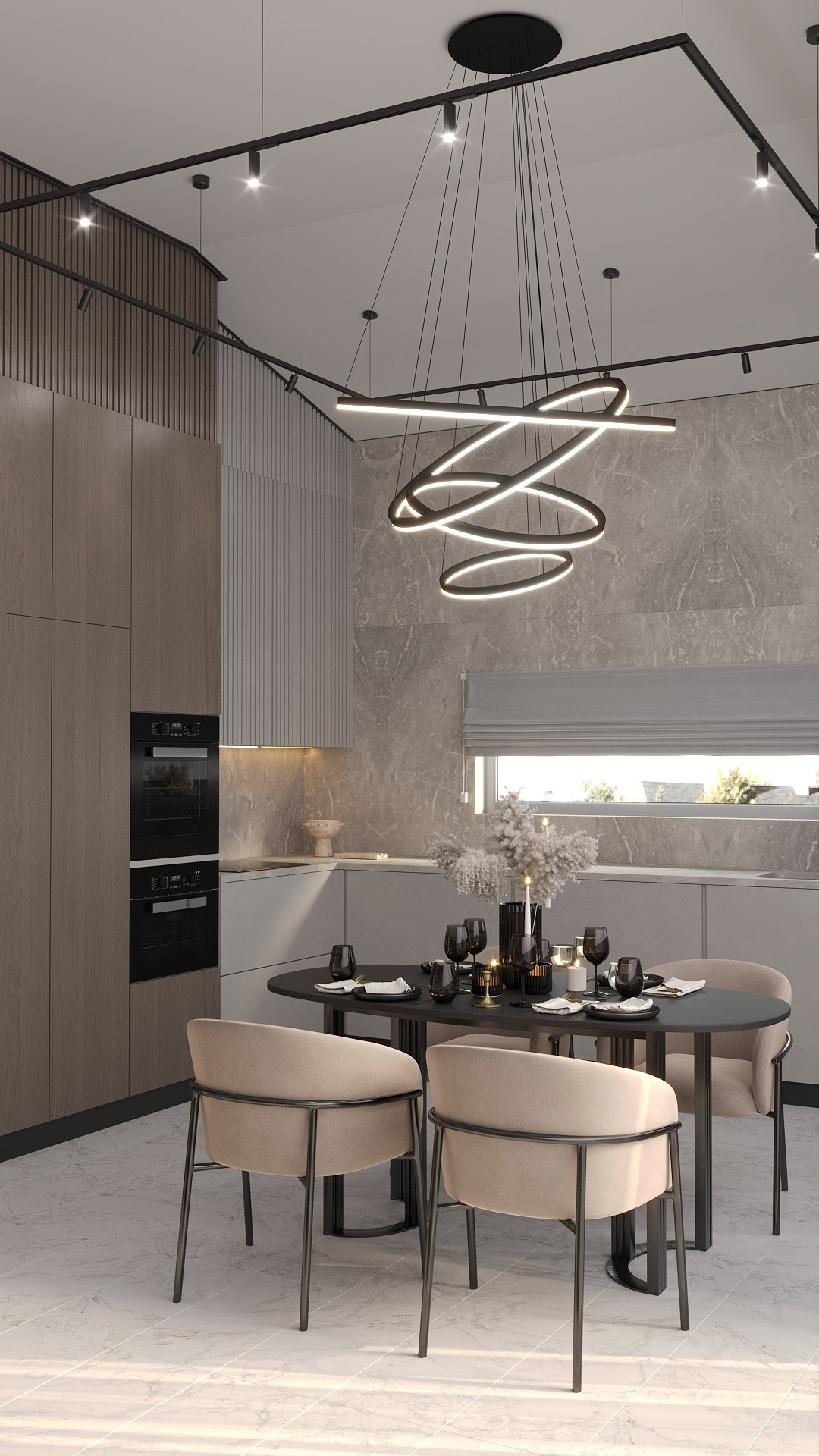 Европейский-2 101 м². БК студия дизайна интерьера