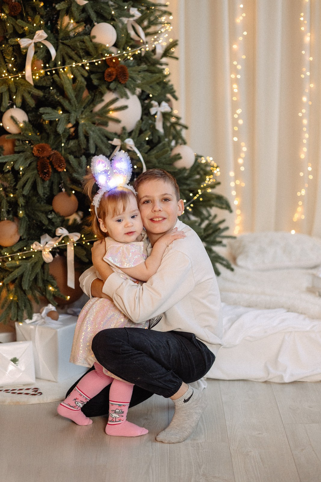 Новогодняя в студии. Семейный фотограф в Дзержинске Наталья Лаэтина