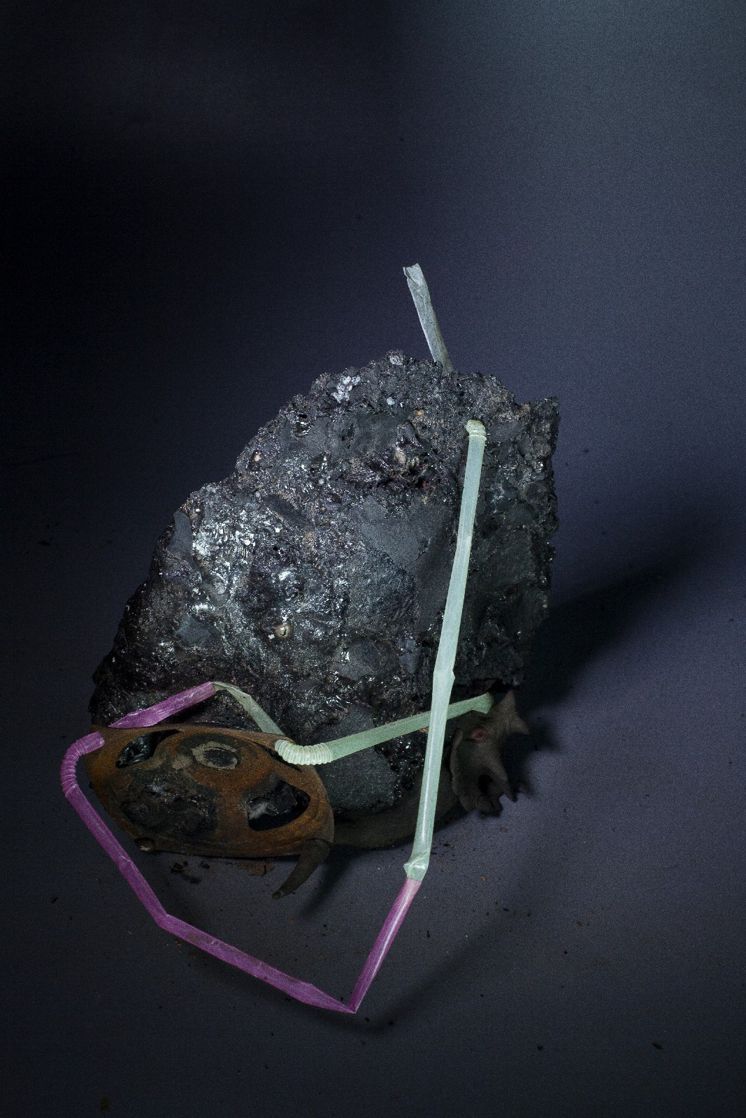 Moscow. Artist Denis Tikhomirov