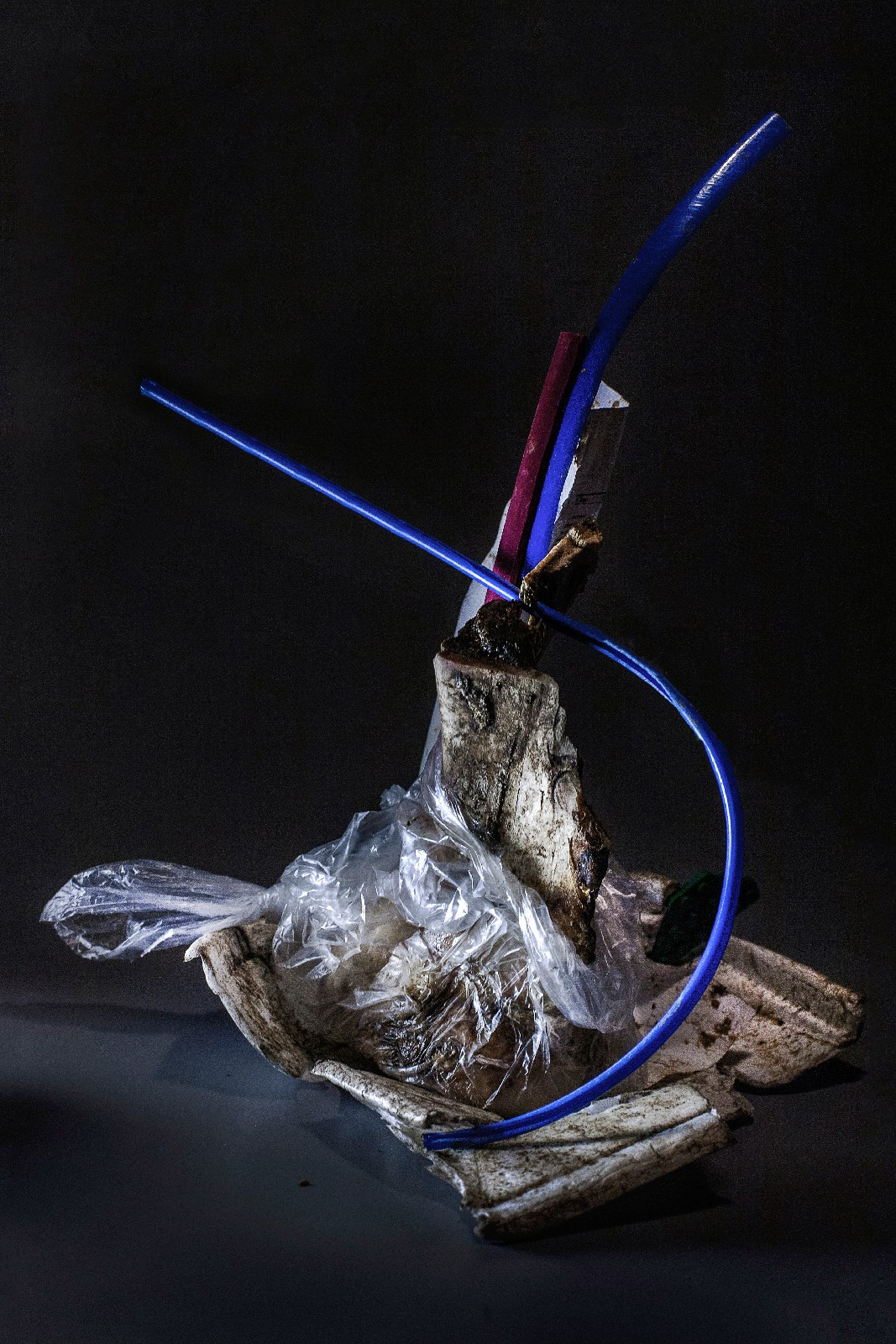 Moscow. Artist Denis Tikhomirov