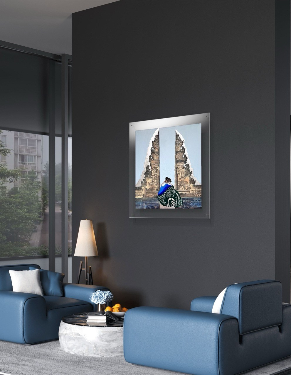 Серия «Волшебница Изумрудного Востока». Картины пейзаж