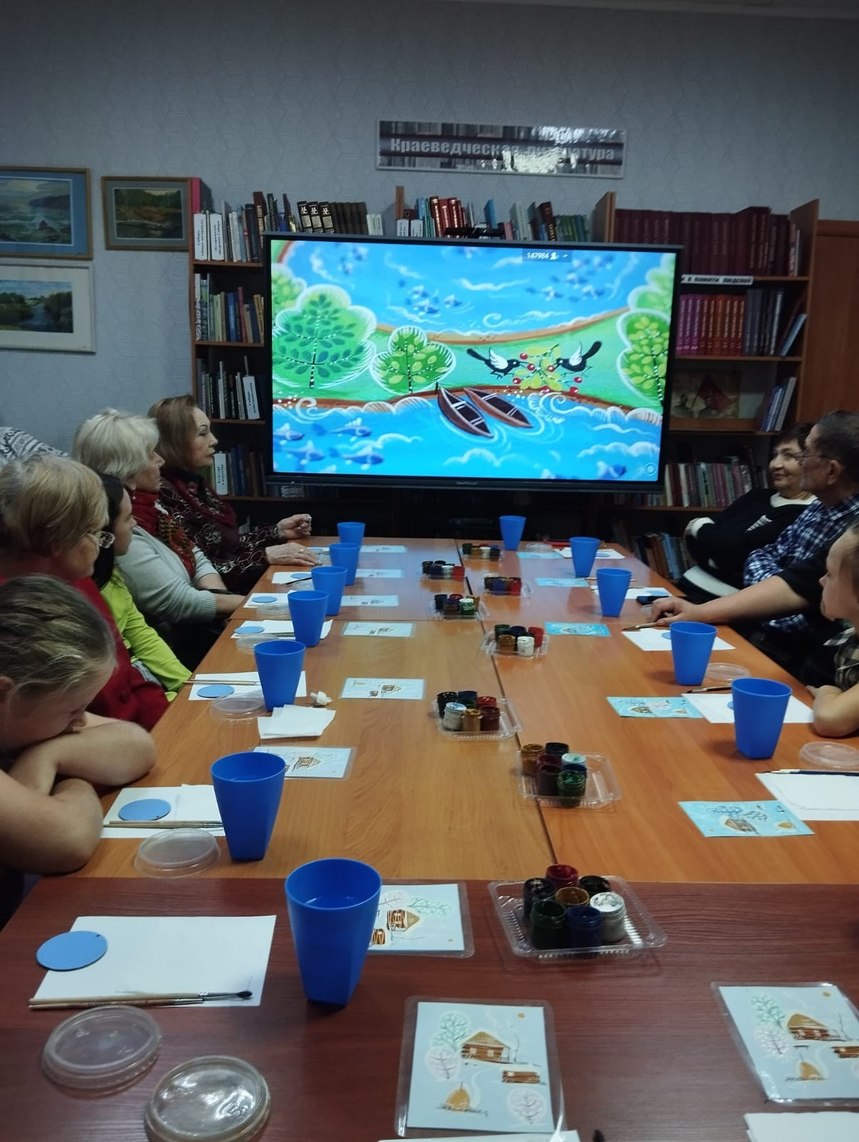 Ночь искусств. Сувениры и подарки с Ордынской росписью | Новосибирск