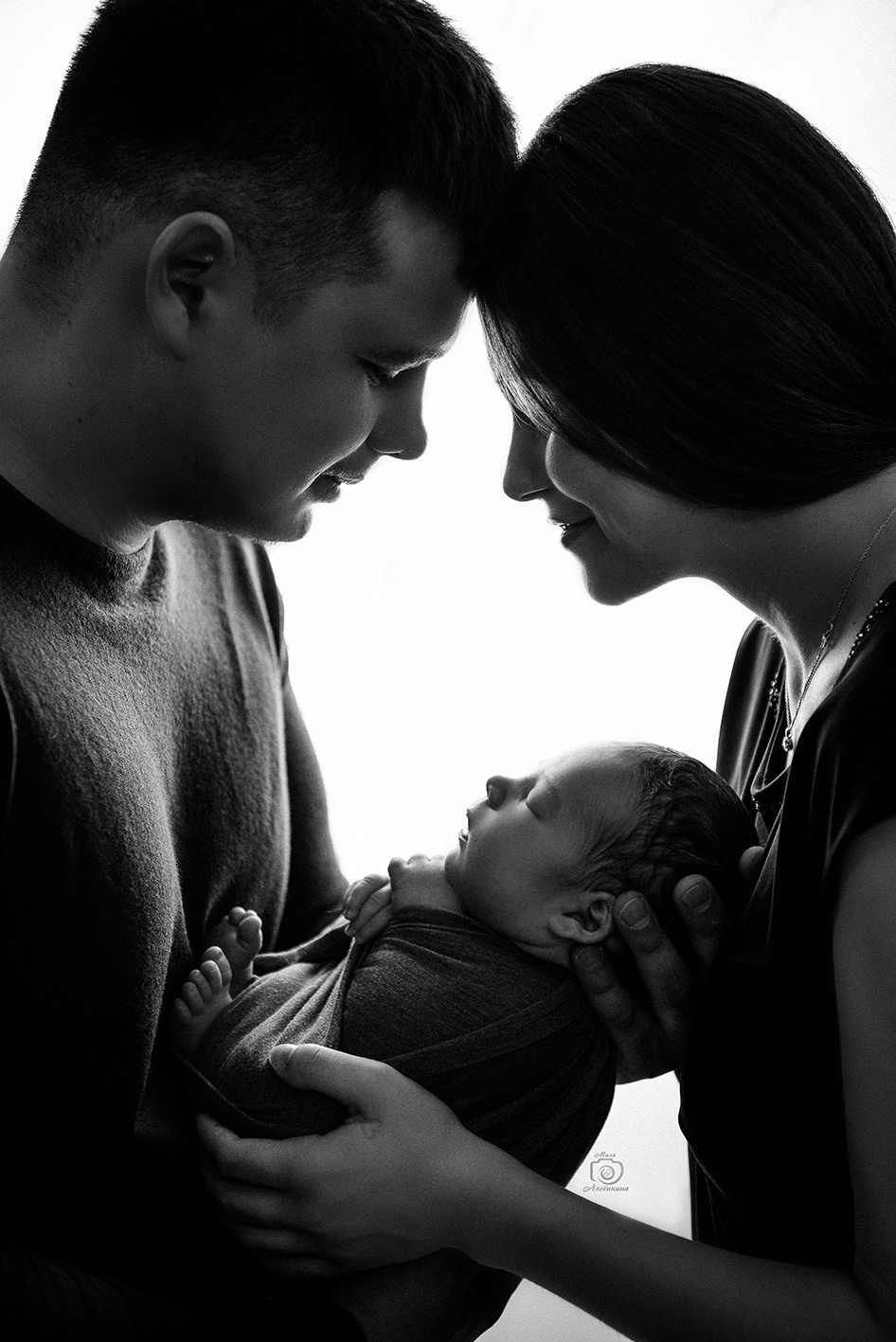 Портфолио новорожденных. Фотограф в Нефтеюганске Мила Аксёнкина