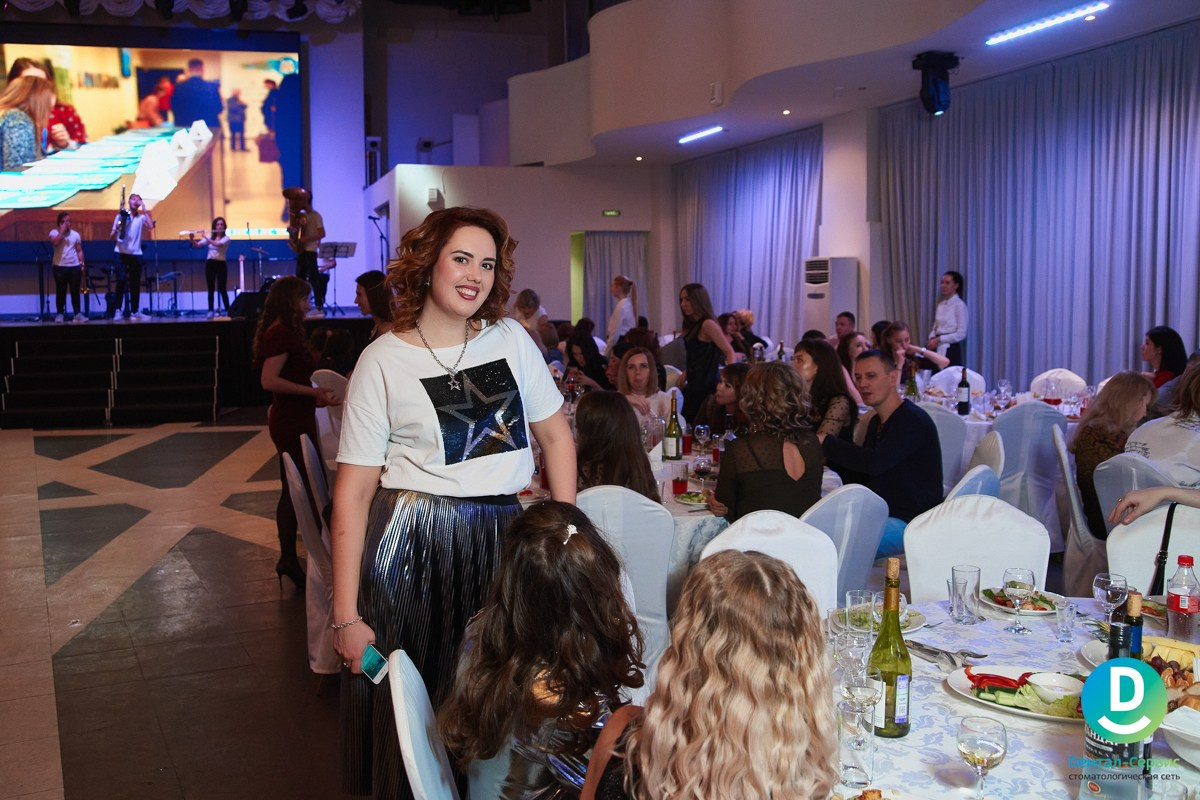 Новогодний корпоративный репортаж Дентал Сервис. Репортажный и женский фотограф в Новосибирске