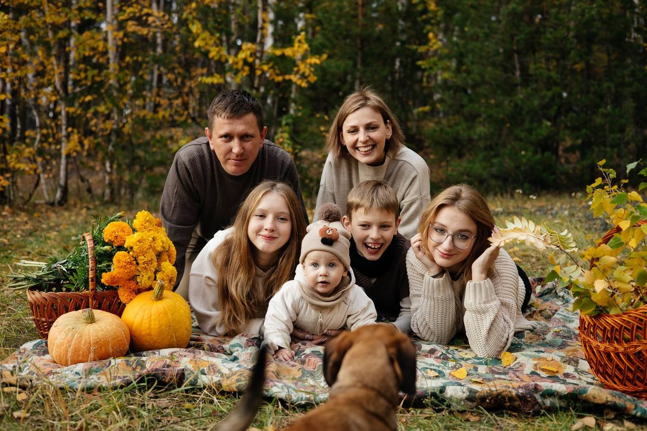 Семейная фотосъемка. Фотограф Александра Сычева