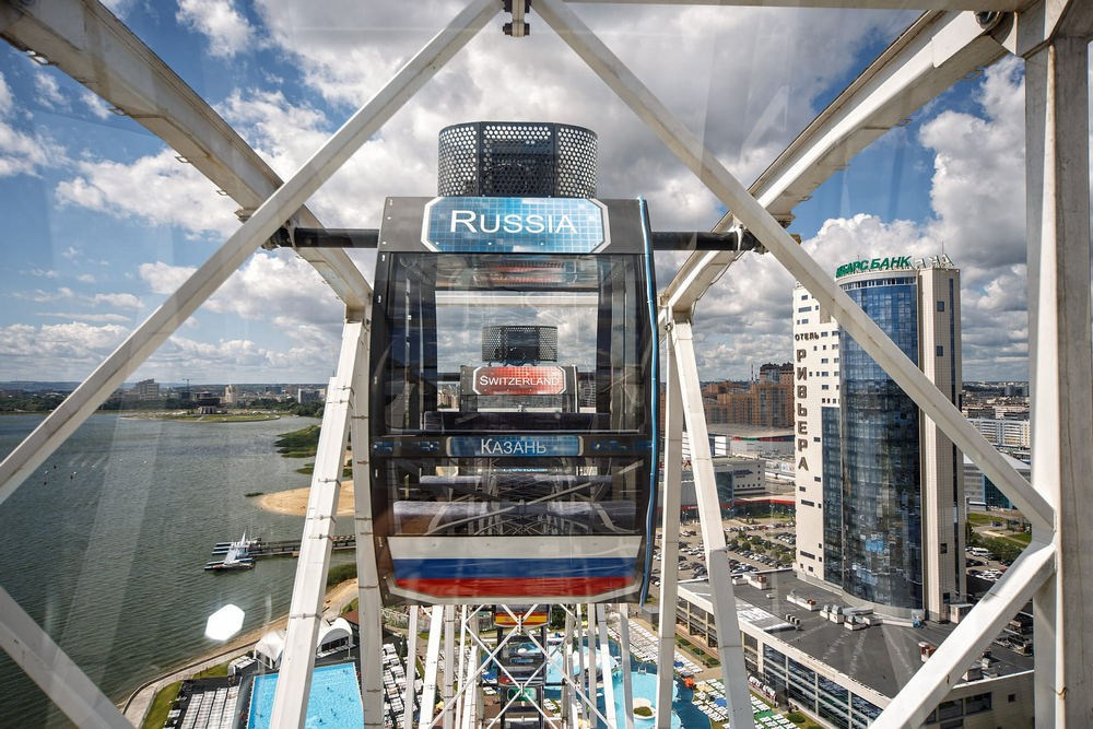 Колесо обозрения. Промышленный фотограф | Бизнес-фотосессии | Казань и РФ