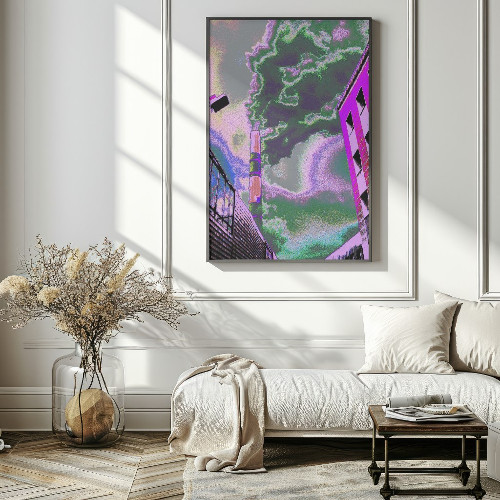 Урбан в интерьере. Glitch Artist Dmitriy Fayvilovich