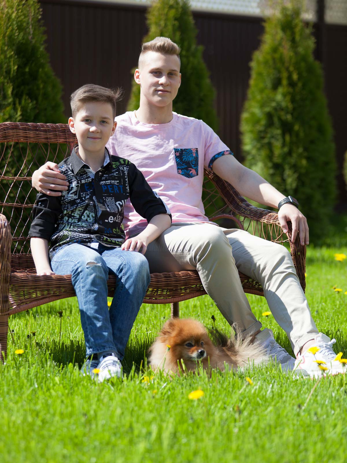 Фотосессия семейная в доме