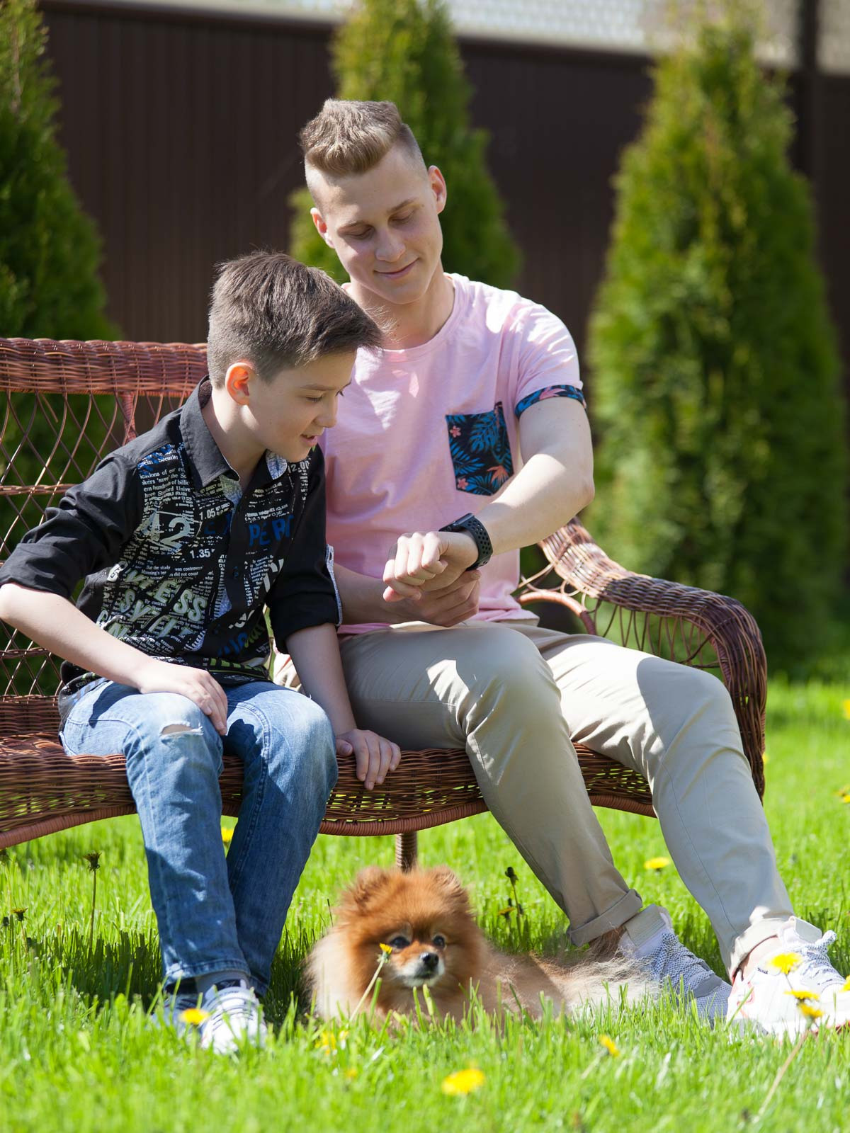 Фотосессия семейная в доме