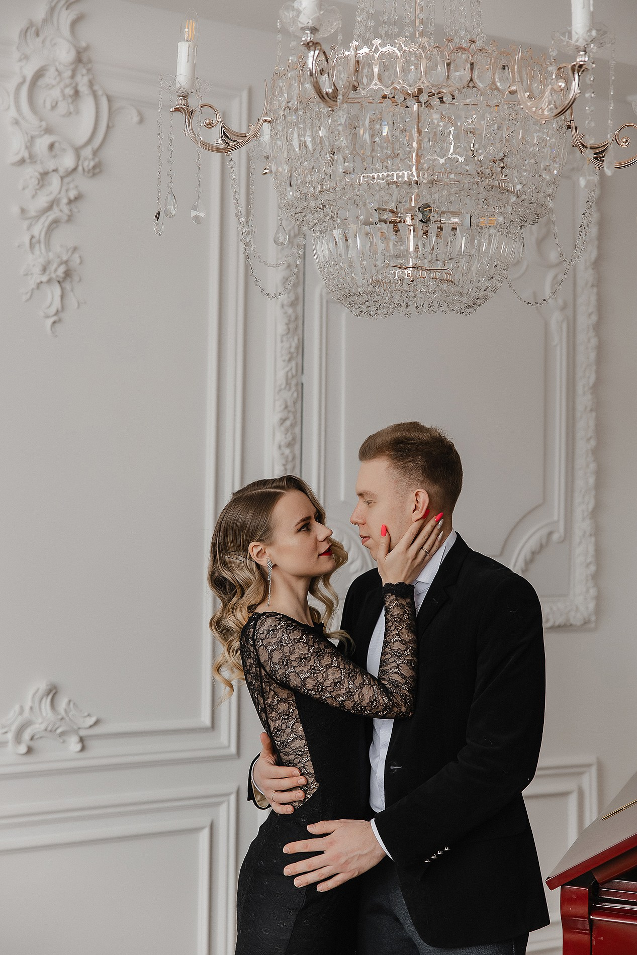 Love story в студии. Фотограф Олеся Жомер