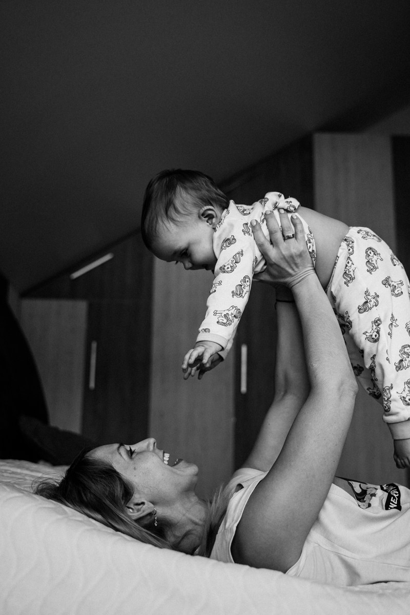 Домашняя фотосессия. Ирина и дочки. Фотограф в Самаре Екатерина Кроз