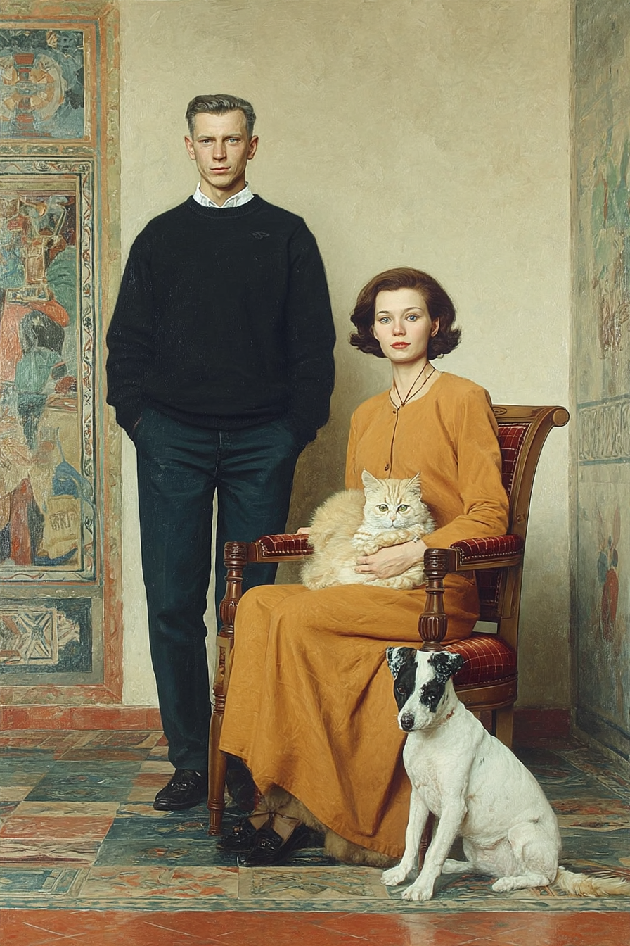 ПОРТРЕТ. Художник Дмитрий Рыжиков