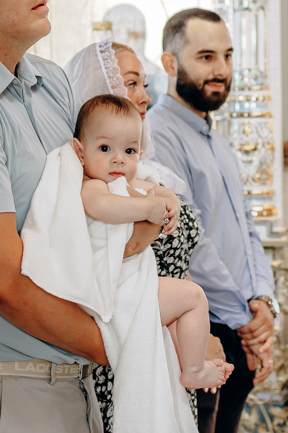 Крещение в Храме в Большой Валяевке. Семейный фотограф в Пензе Мария Левина