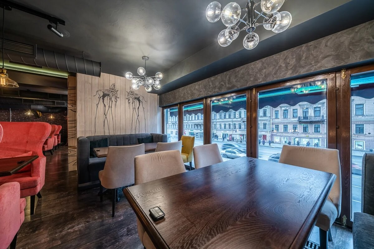 Ресторан-бар «Дали» г. Санкт-Петербург. Батракова Наталья дизайнер интерьеров Санкт-Петербург Москва Архангель