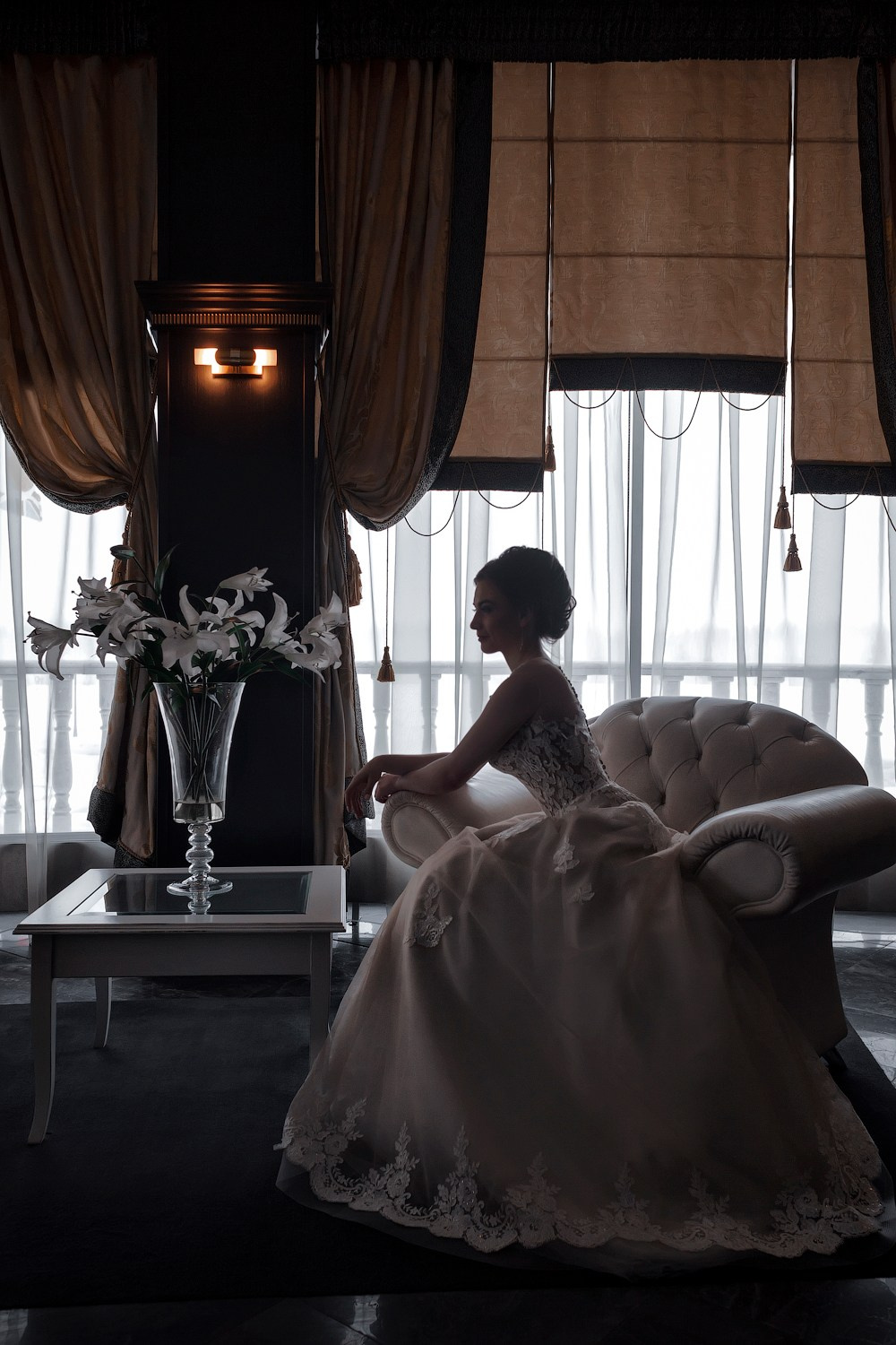 Портрет невесты в отеле - свадебный фотограф в Ульяновске