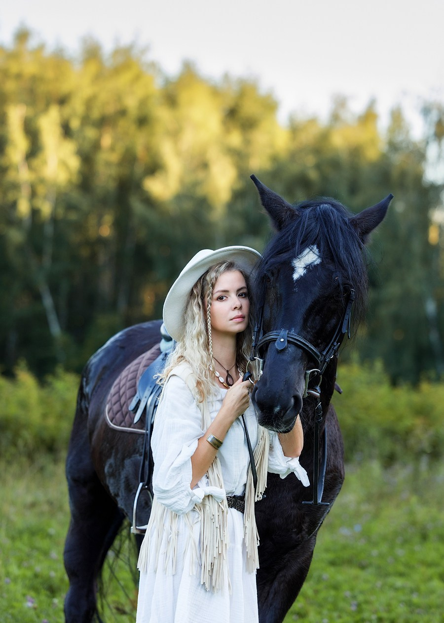 Фотосессия с лошадьми