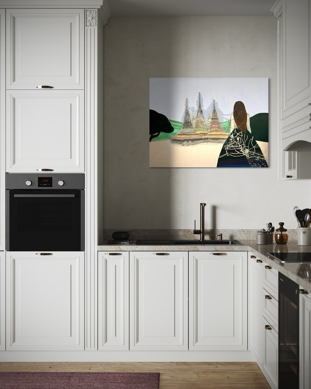 Серия «Волшебница Изумрудного Востока». Картины пейзаж