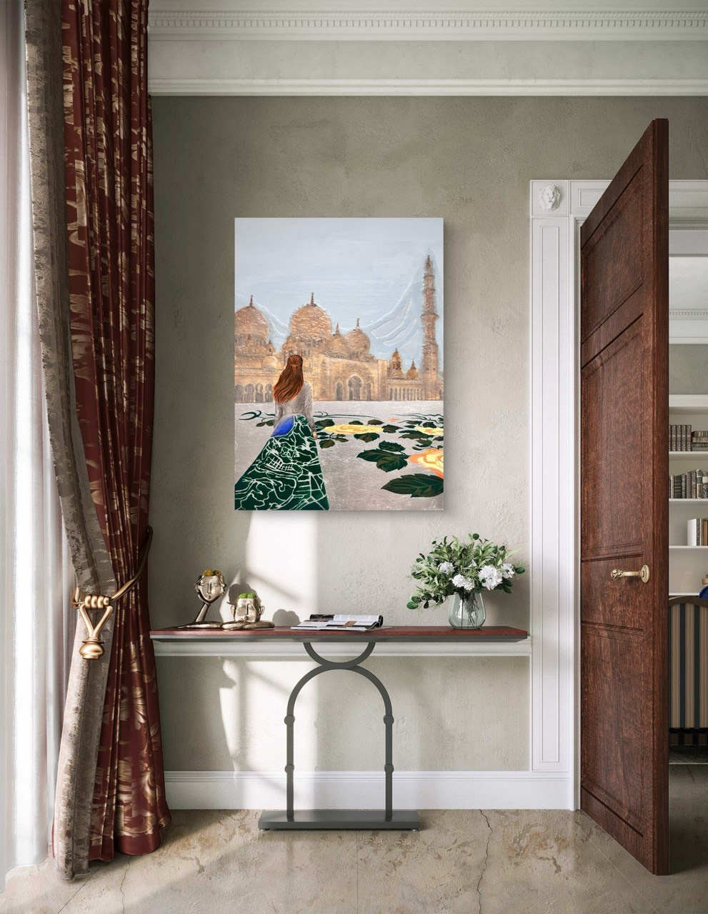 Серия «Волшебница Изумрудного Востока». Картины пейзаж