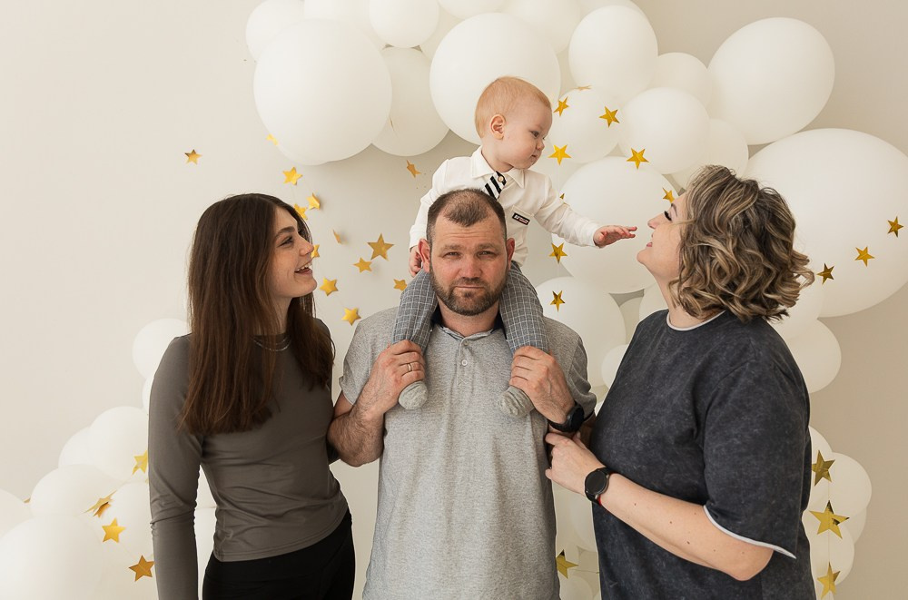 Студийные семейные съемки. Фотограф из Новосибирска Юрк Виктория