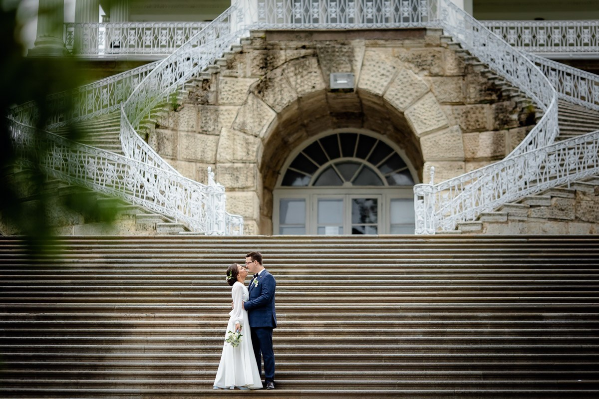 Жених и невеста. Екатерининский парк в Пушкине.
