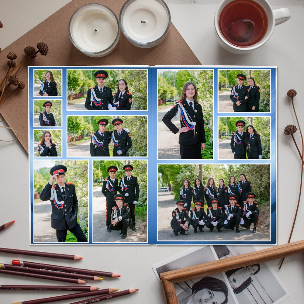 10 разворотов 9кл. Детский, семейный и школьный фотограф Светлана Волжанина