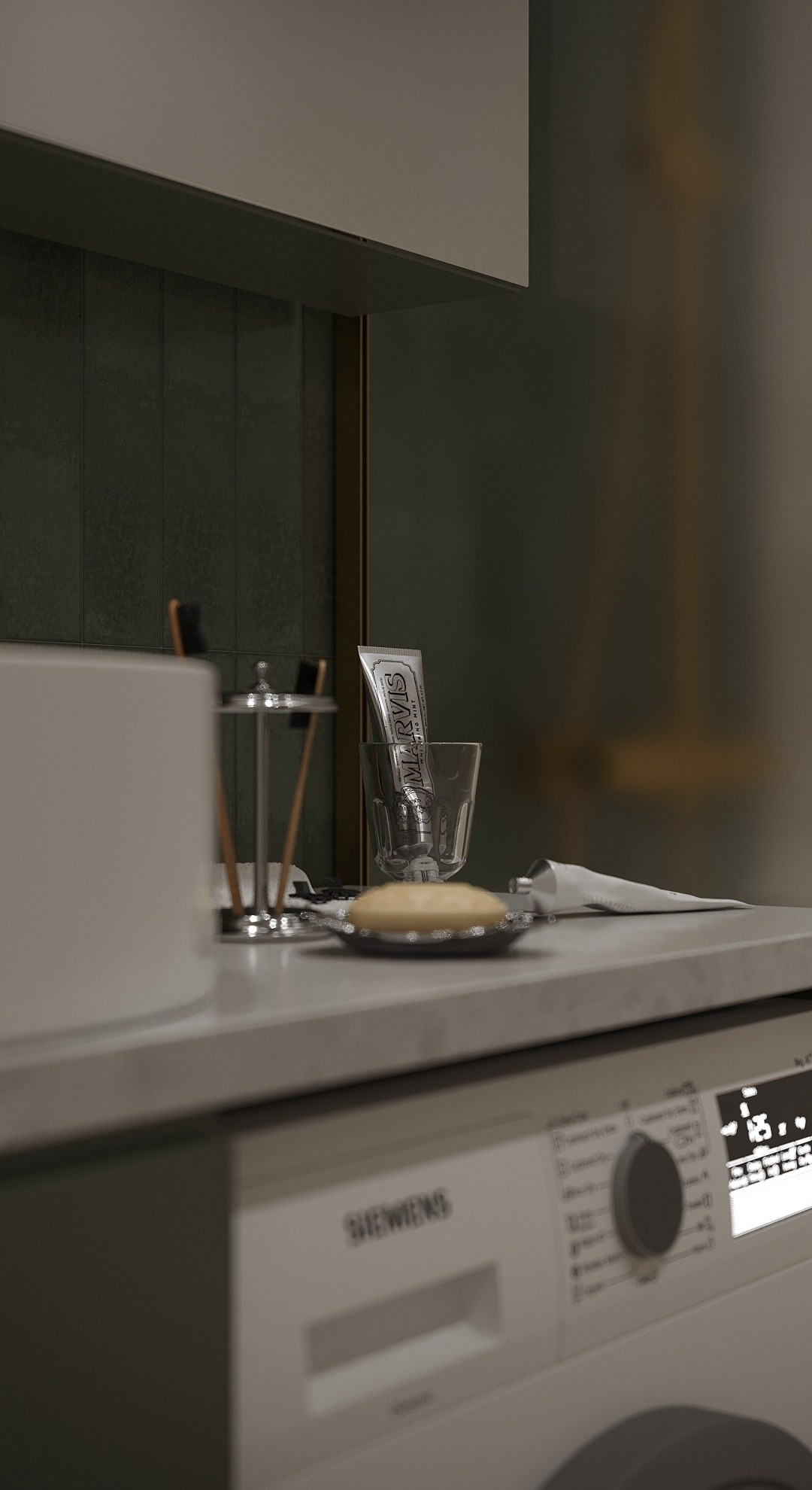 Санузел 3 кв. м. ЖК Сан Сити. Annything design