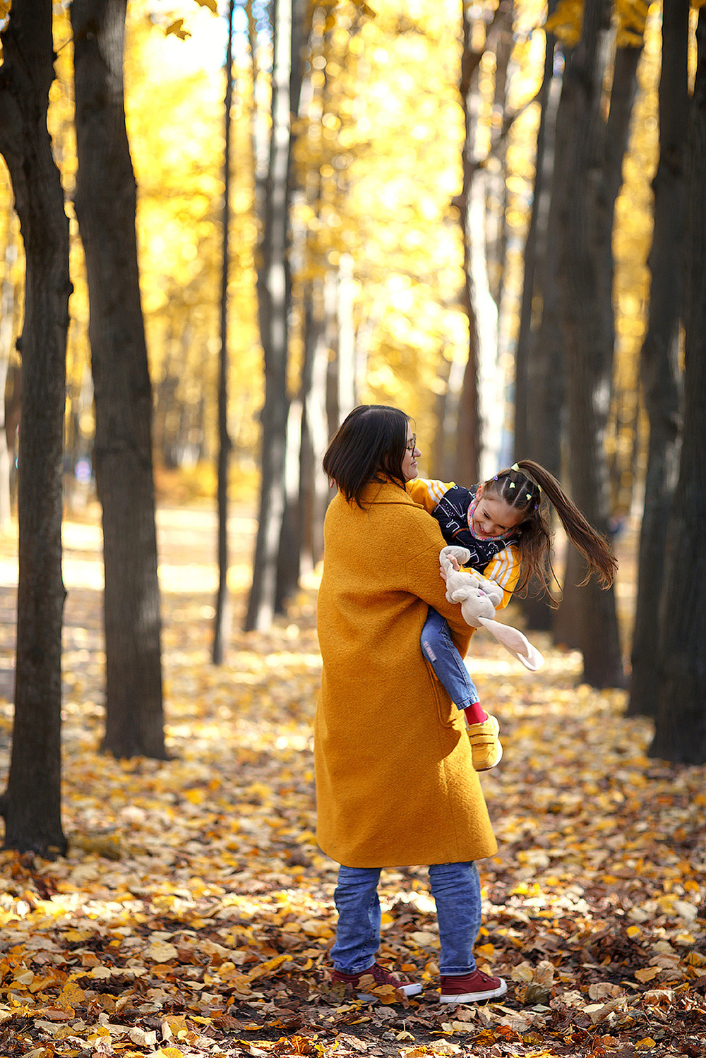 Осенняя прогулка по Нескучному саду. Семейный фотограф в Москве Вера Гук