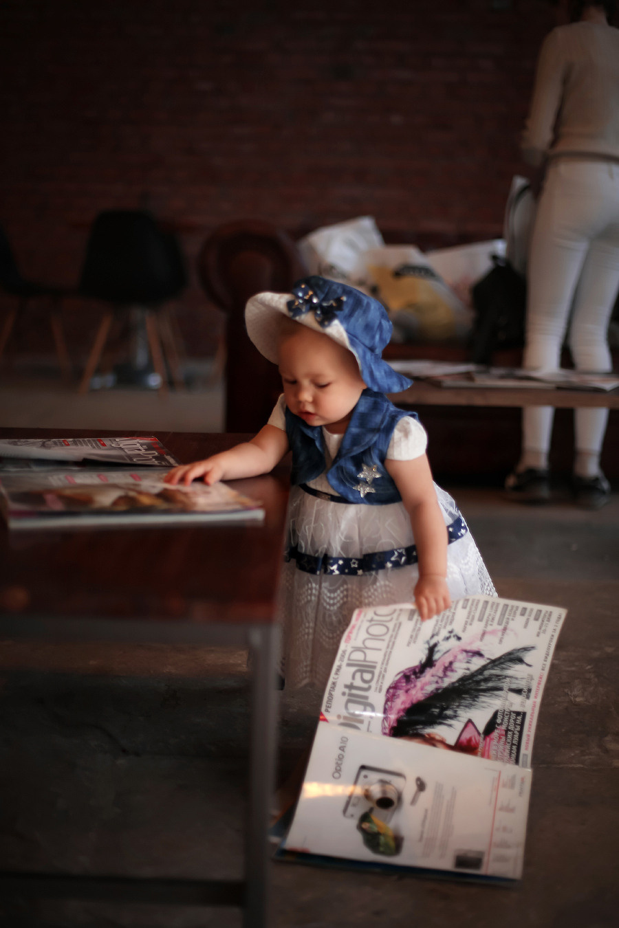Марусе годик. Семейный фотограф в Москве Вера Гук