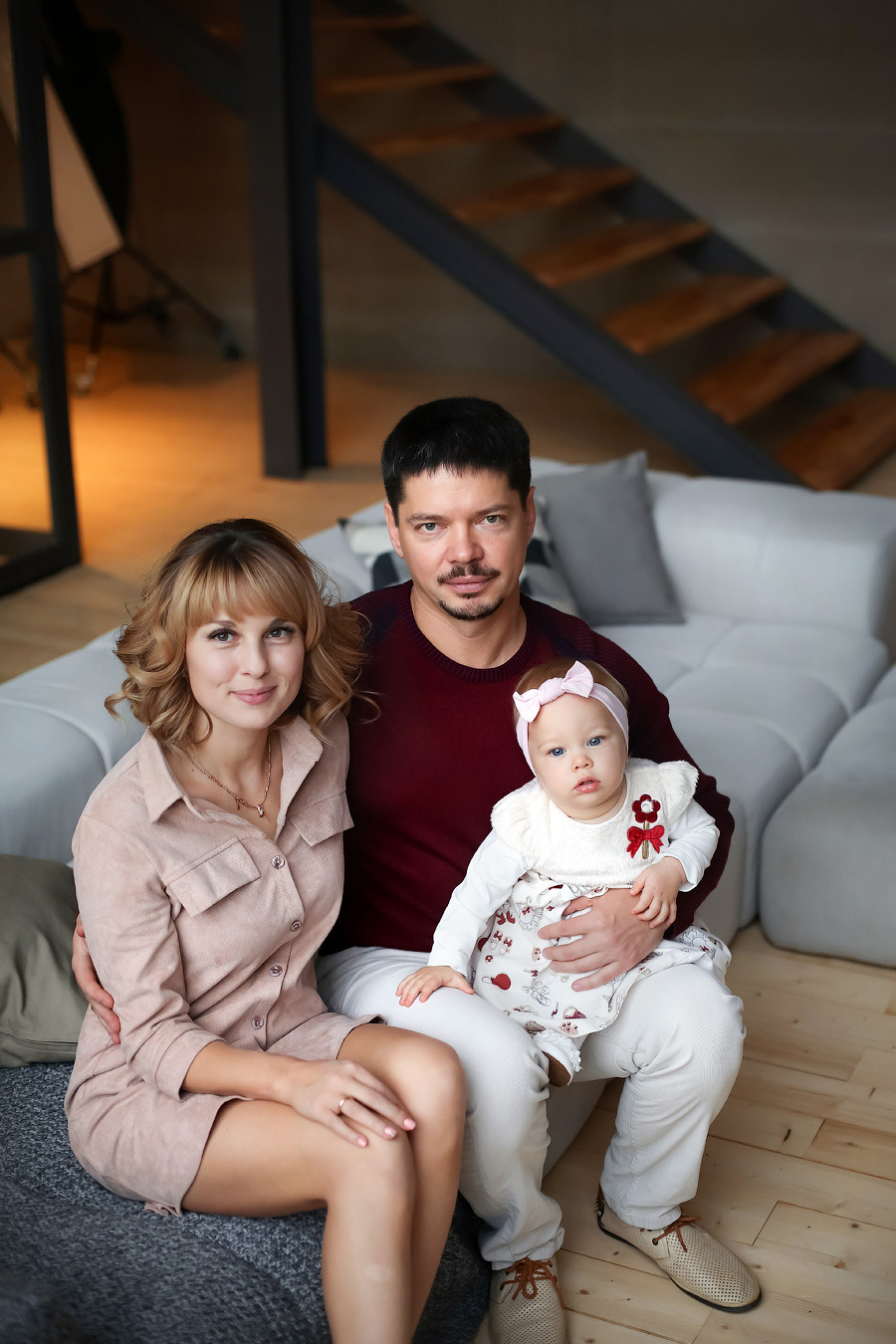 Марусе годик. Семейный фотограф в Москве Вера Гук