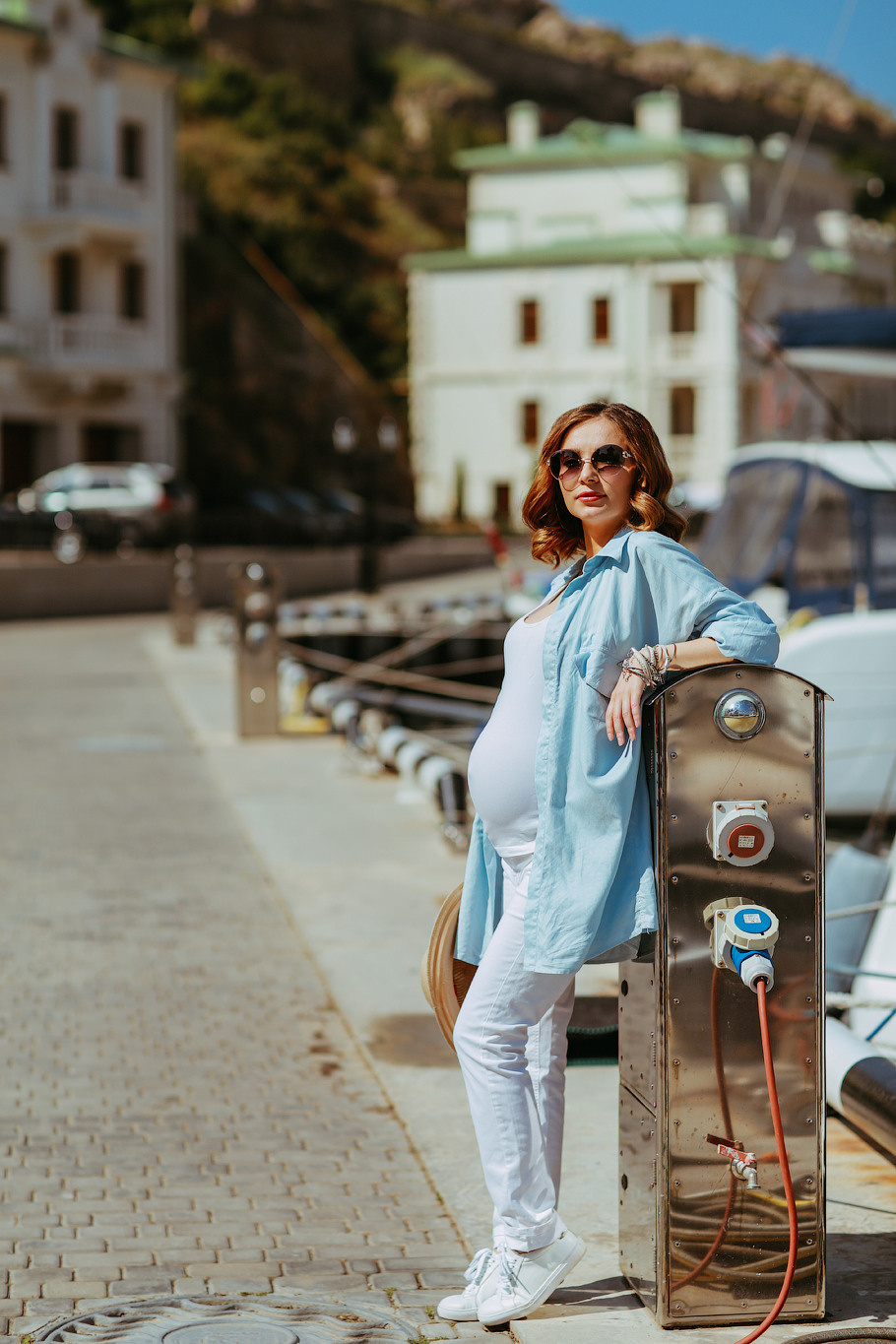 Юля в солнечной Балаклаве. Семейный фотограф в Москве Вера Гук