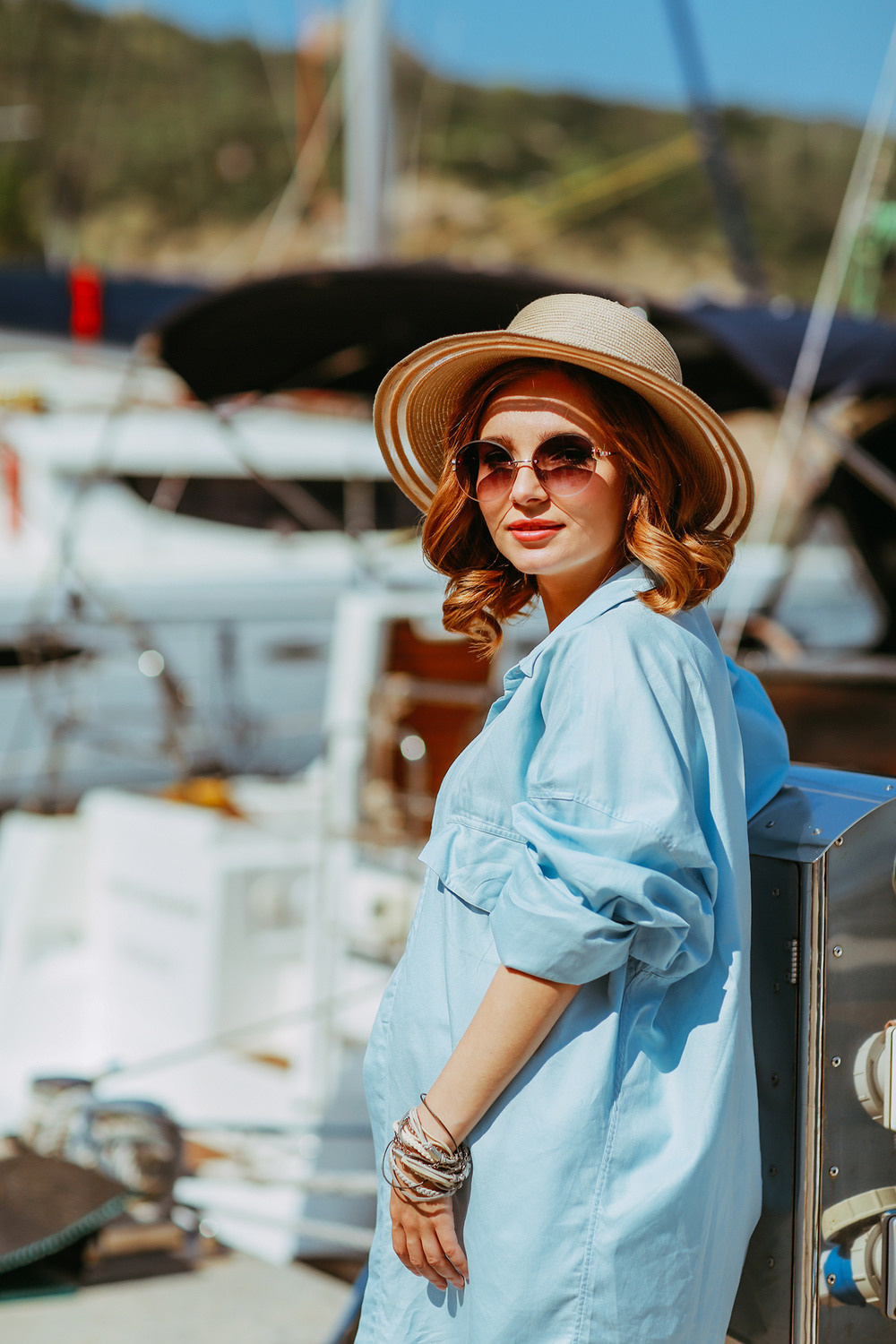 Юля в солнечной Балаклаве. Семейный фотограф в Москве Вера Гук
