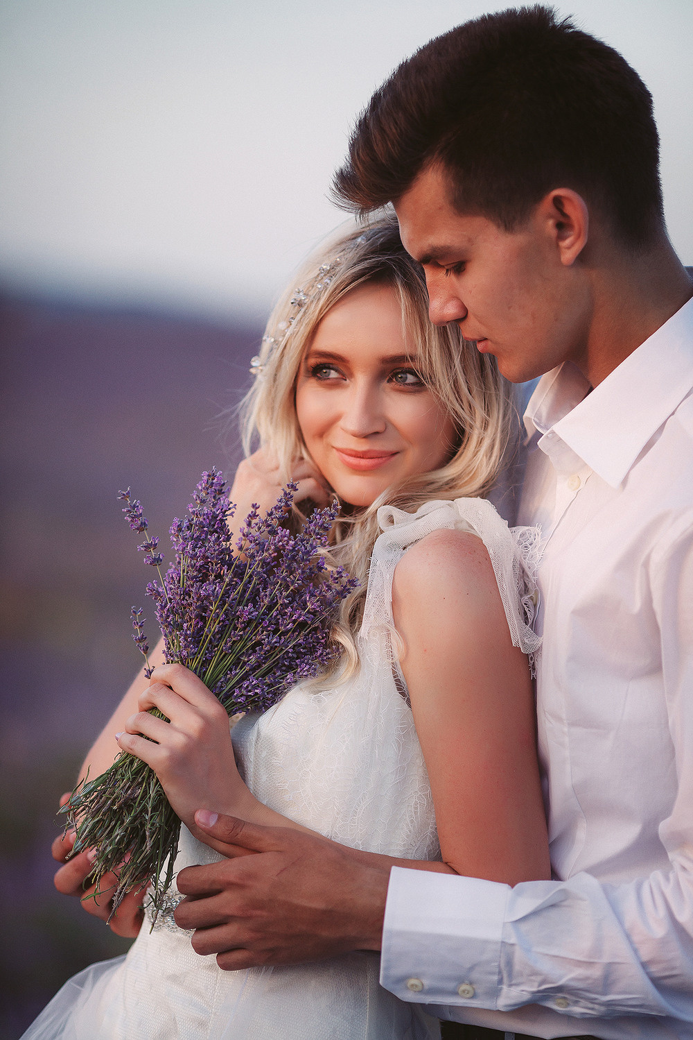 Лавандовый закат. Семейный фотограф в Москве Вера Гук