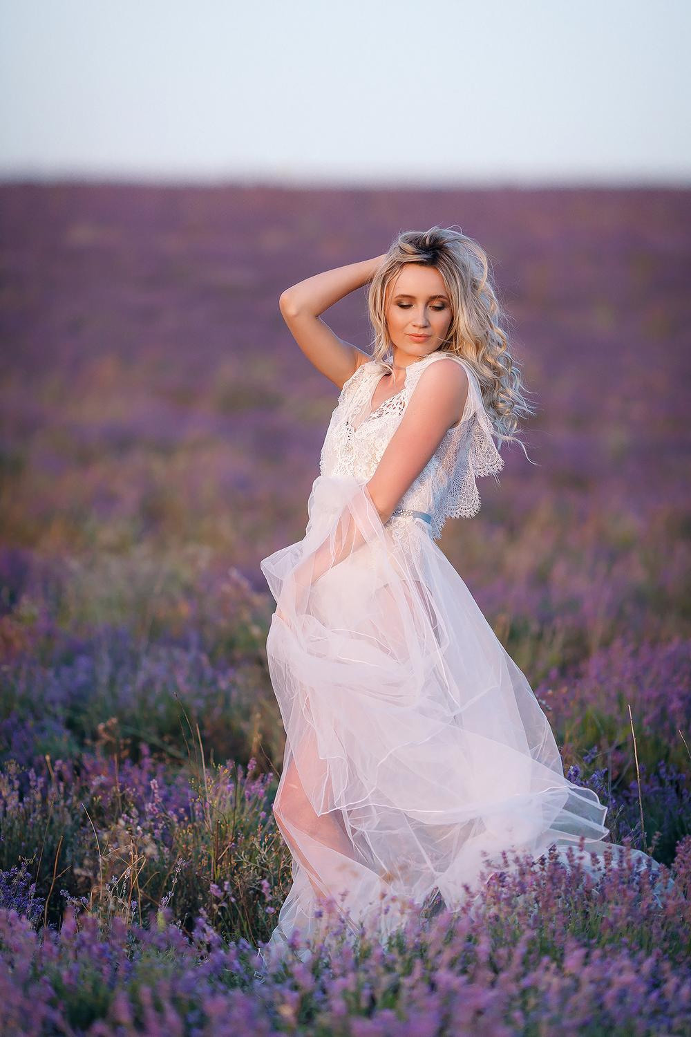 Лавандовый закат. Семейный фотограф в Москве Вера Гук