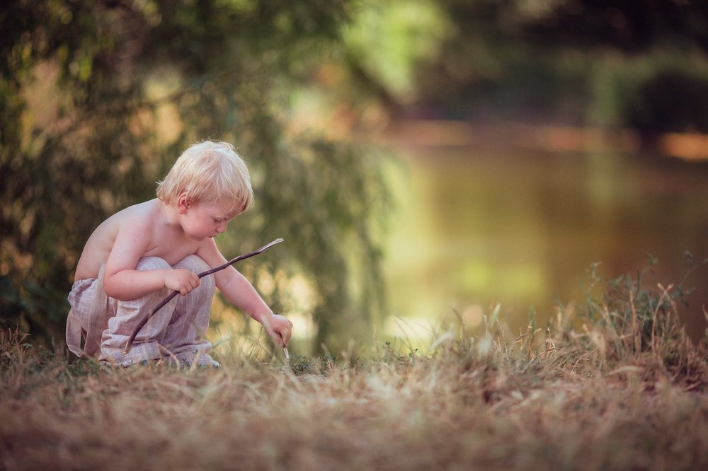Коля и такса. Семейный фотограф в Москве Вера Гук
