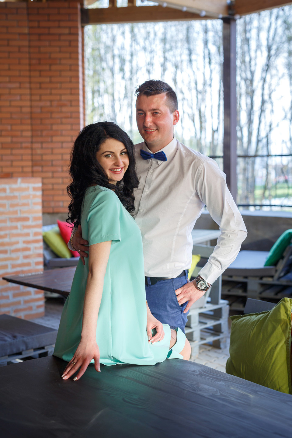 Портрет молодожёнов