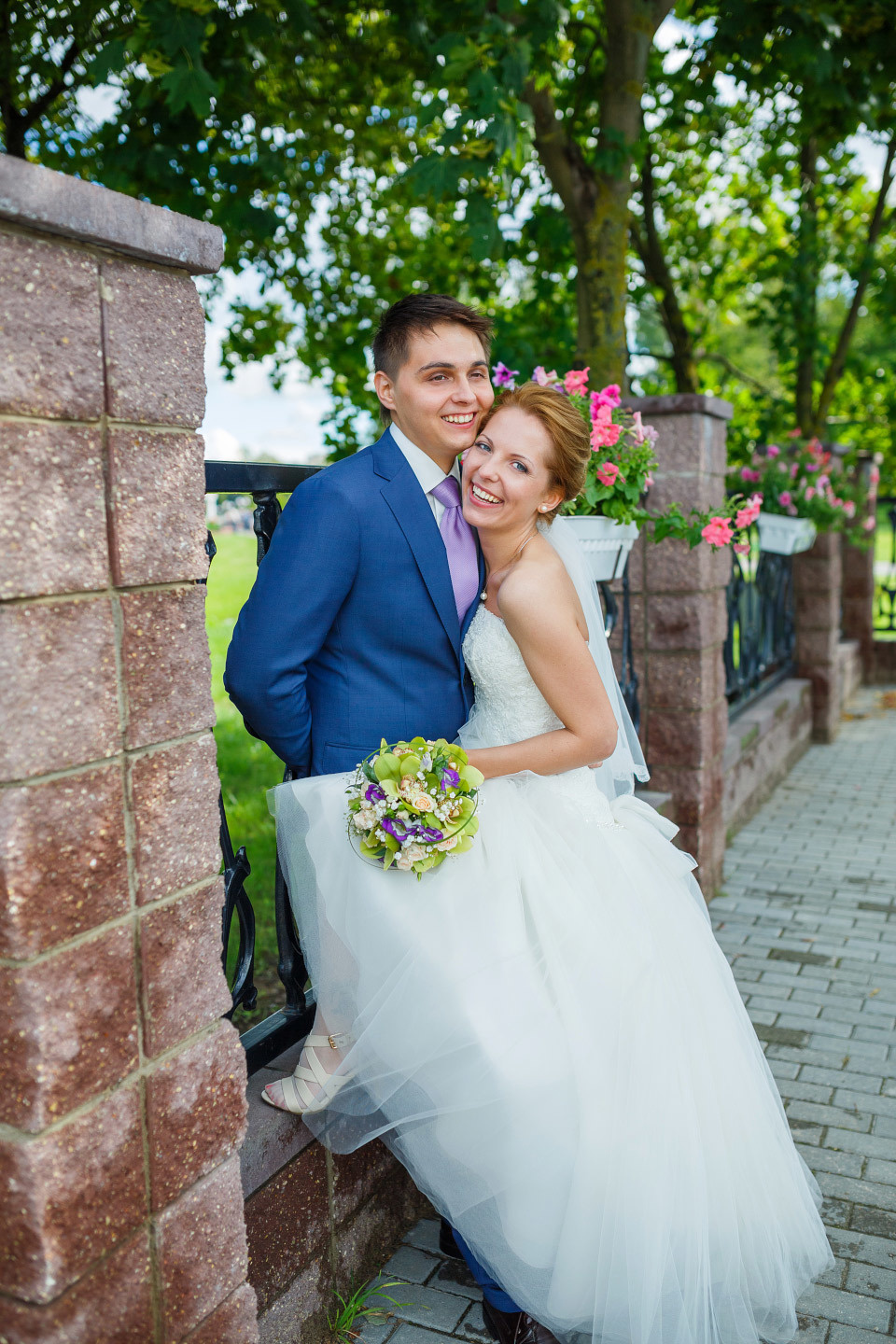 Портрет молодожёнов