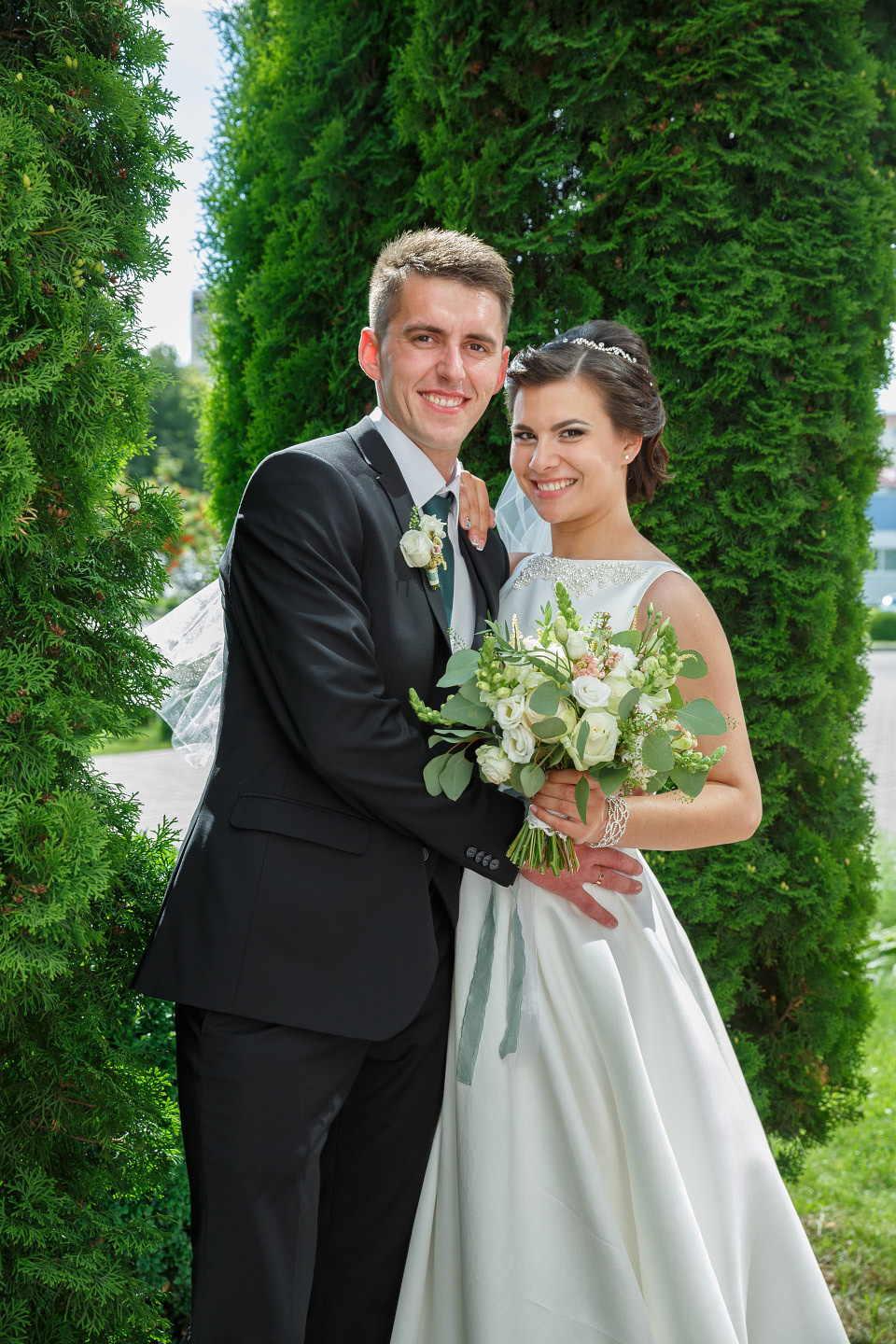 Портрет молодожёнов