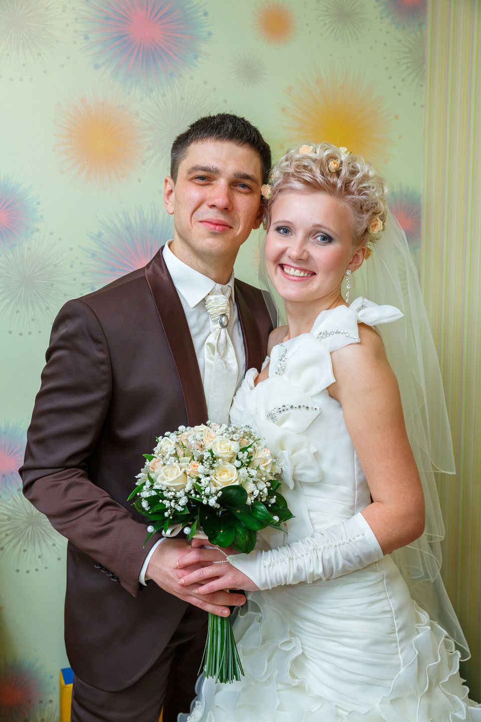 Портрет молодожёнов