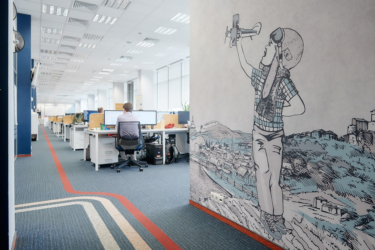 Офис ЦИАН. Репортажный фотограф в Москве Вадим Францев