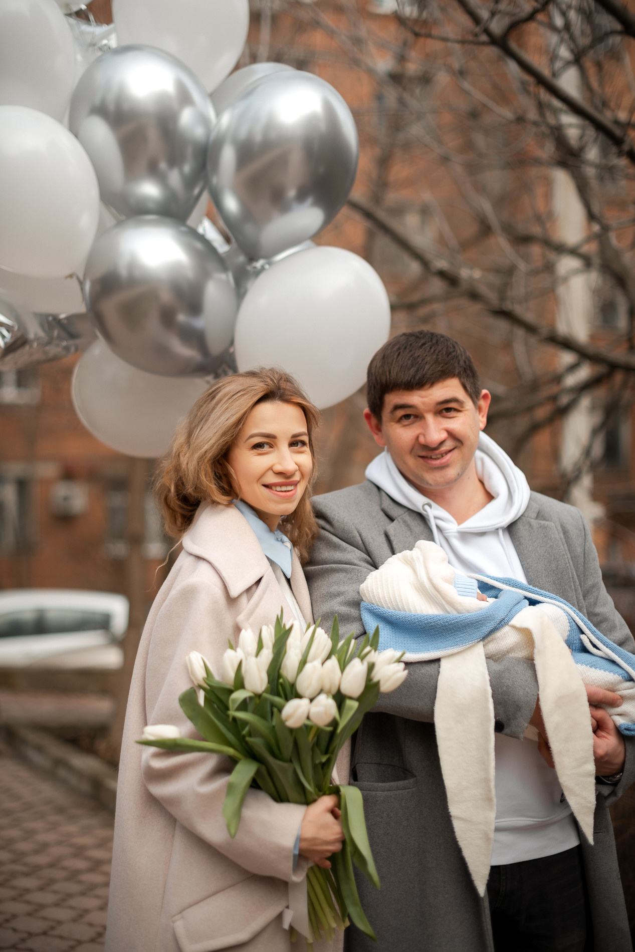 Выписка из роддома. Профессиональный семейный и церковный фотограф в Ростове-на-Дону